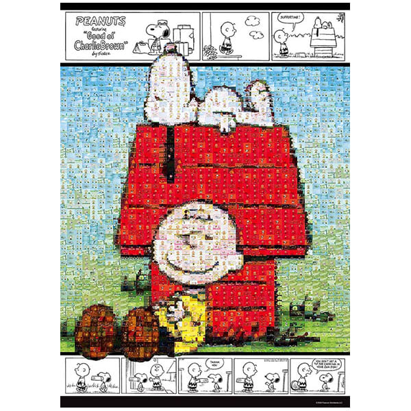 モザイク　スヌーピーとチャーリー・ブラウン