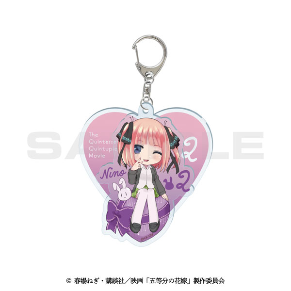 映画『五等分の花嫁』アクリルキーホルダー02.中野二乃