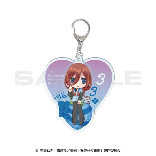 映画『五等分の花嫁』アクリルキーホルダー03.中野三玖