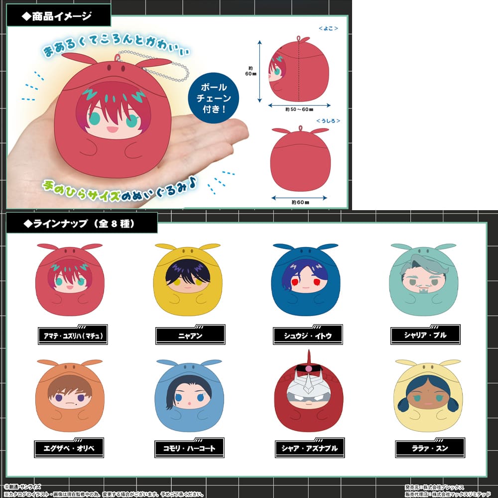 機動戦士ガンダムジークアクス　てのりんずコレクション（全8種）