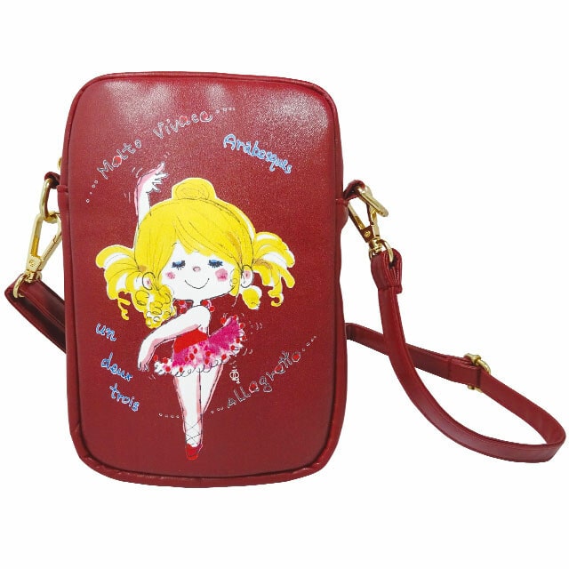 水森亜土　2WAYミニショルダーバッグ／バレエBUR