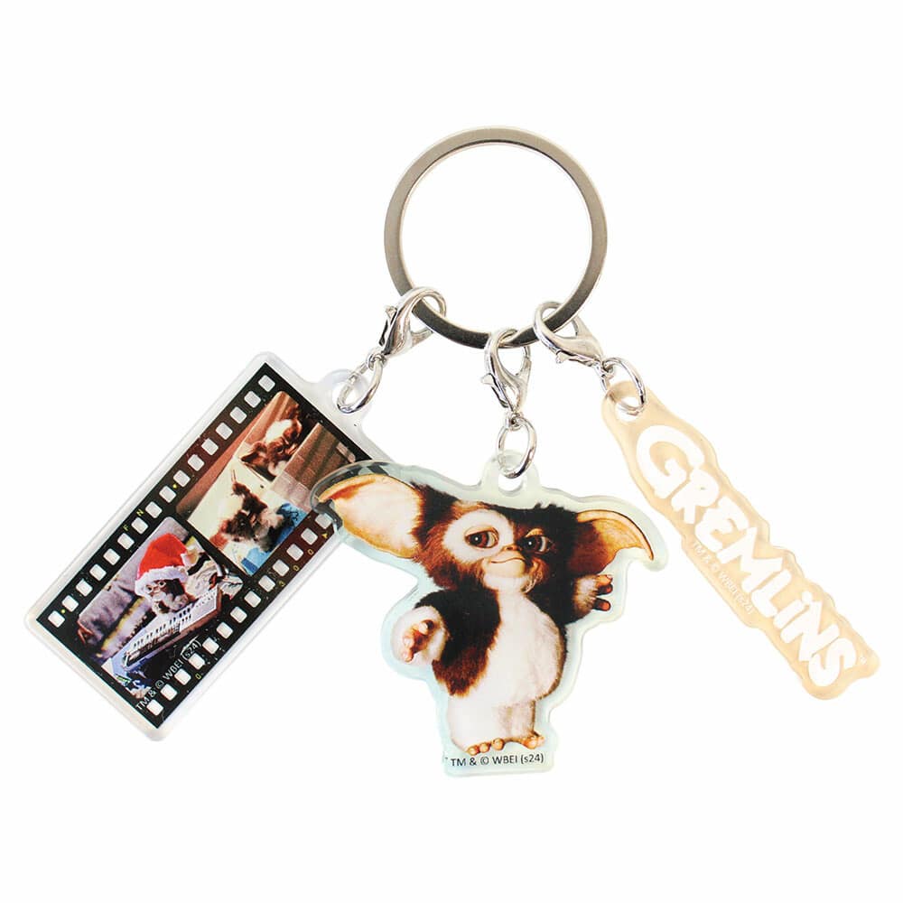 グレムリン3チャームキーホルダー（シルバー）