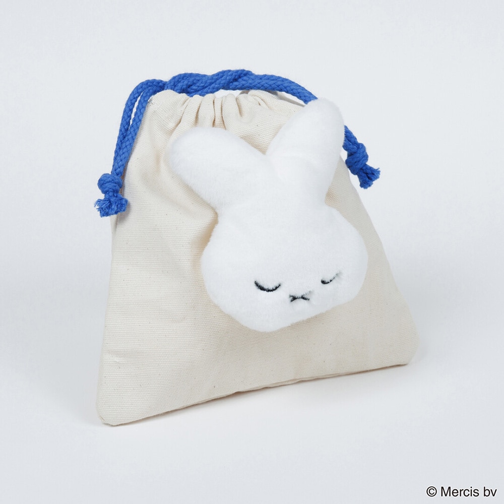 MIFFY 70th NIJNTJE  マスコット巾着 ブルーナブルー ミッフィ―