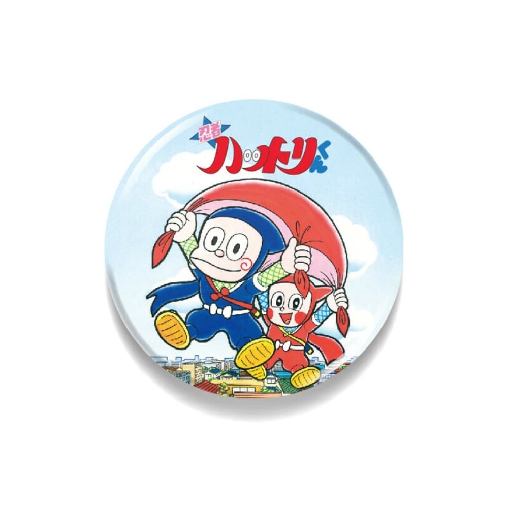 ハットリカンゾウ01 76mm缶バッジ 藤子不二雄A アニメ 漫画 忍者ハットリくんLCB-151