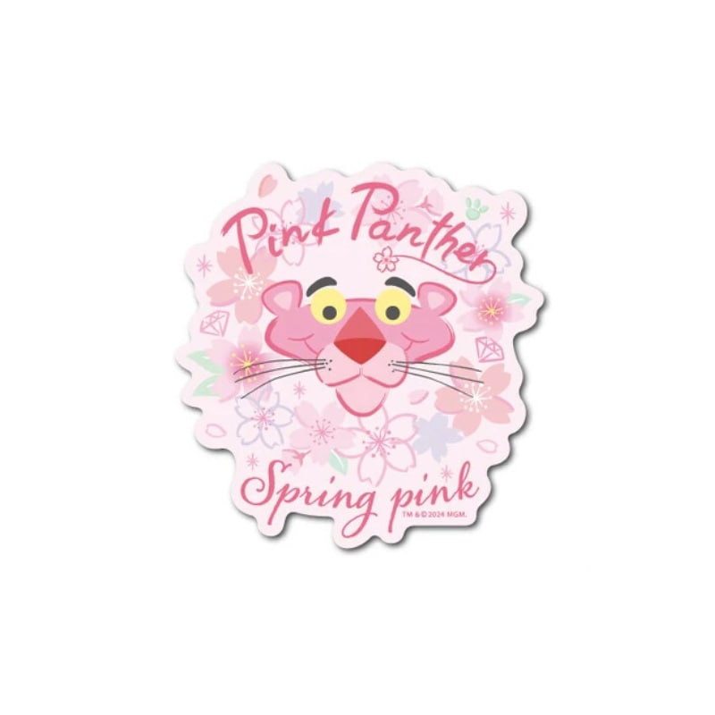 ピンクパンサー ダイカットステッカー  桜 フェイス  PKP-012
