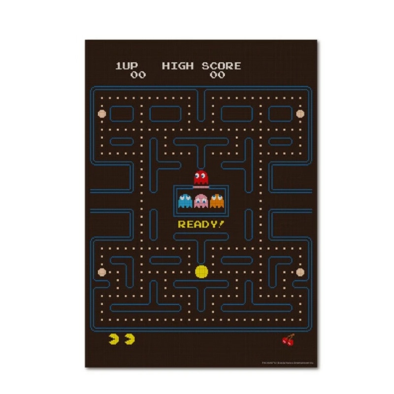 PAC-MAN フォトアートポスター READY！ パックマン ゲーム PAC027