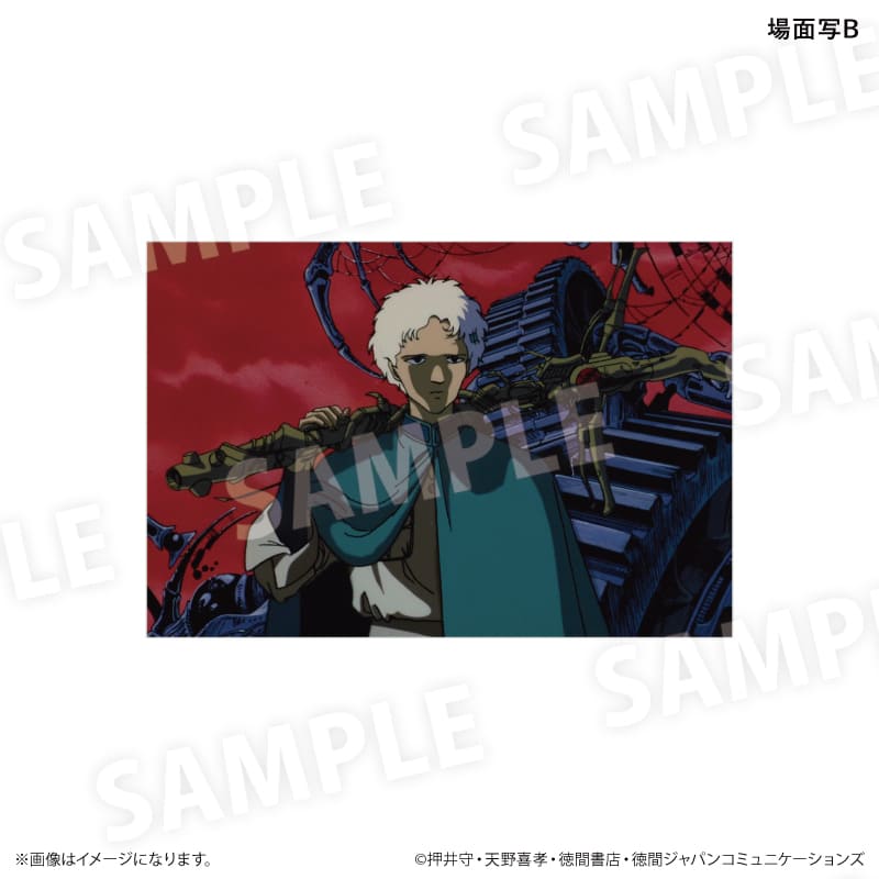 天使のたまご　スクエア缶バッジ　場面写B