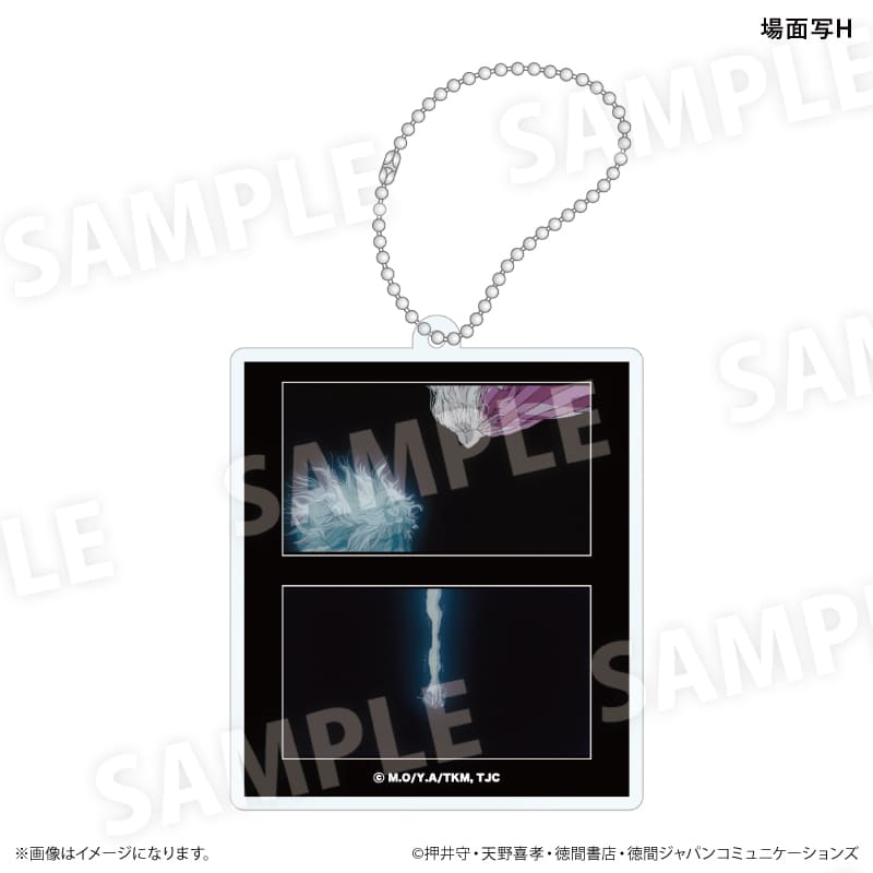天使のたまご　フィルム風アクリルキーホルダー　H