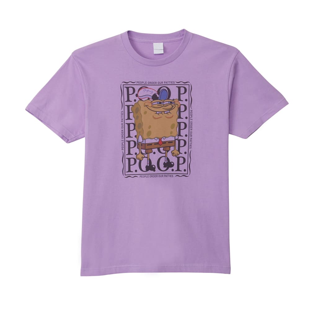 スポンジ・ボブ　Tシャツ ボブ にっこり（L）