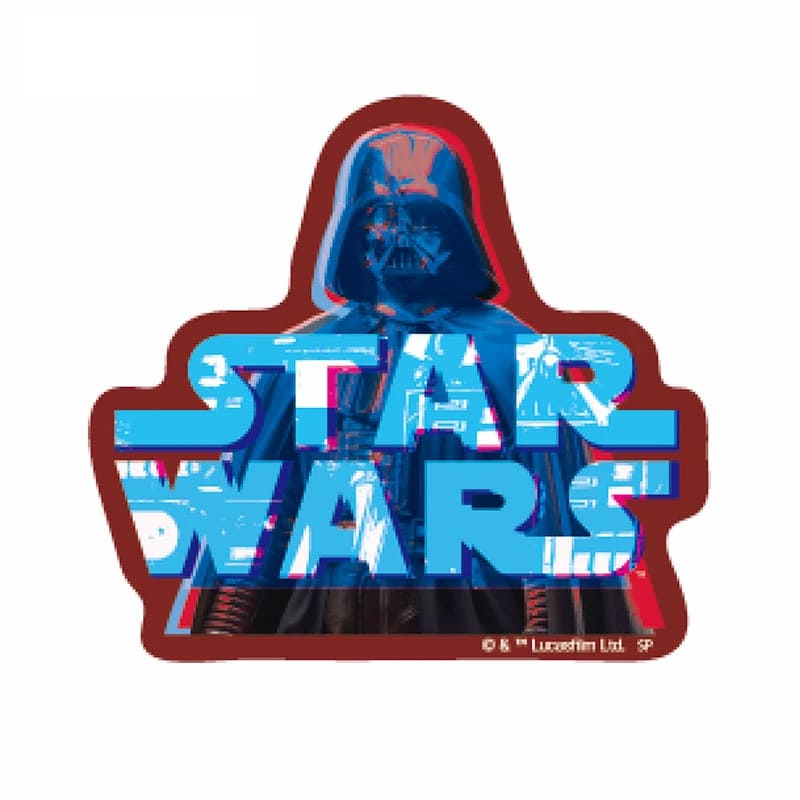 スター・ウォーズ　キャラステッカー ダース・ベイダー ロゴ