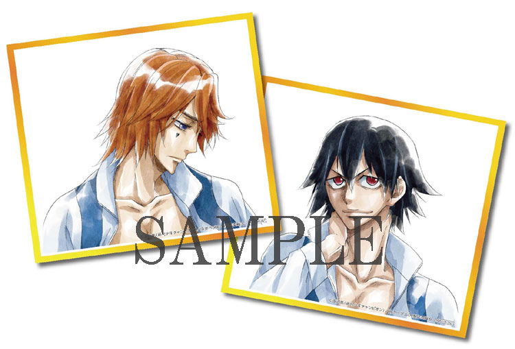 描き下ろしクライマーミニ色紙2枚セット葦木場拓斗＆新開悠人